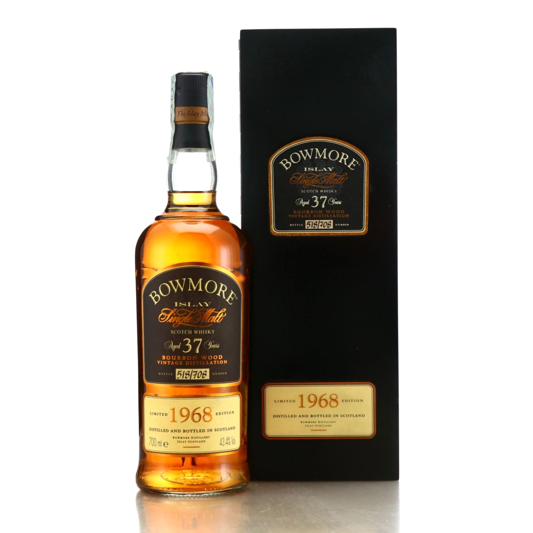 Bowmore 1968 Bourbon Wood 37 Year Old