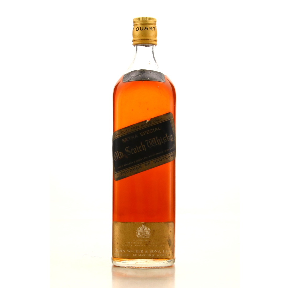 Johnnie Walker Black Label Quart 1960s
