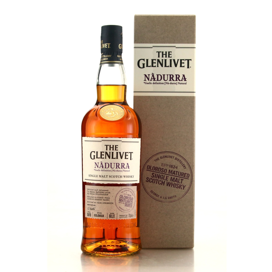 Glenlivet Nadurra Oloroso Matured Batch #OLO818