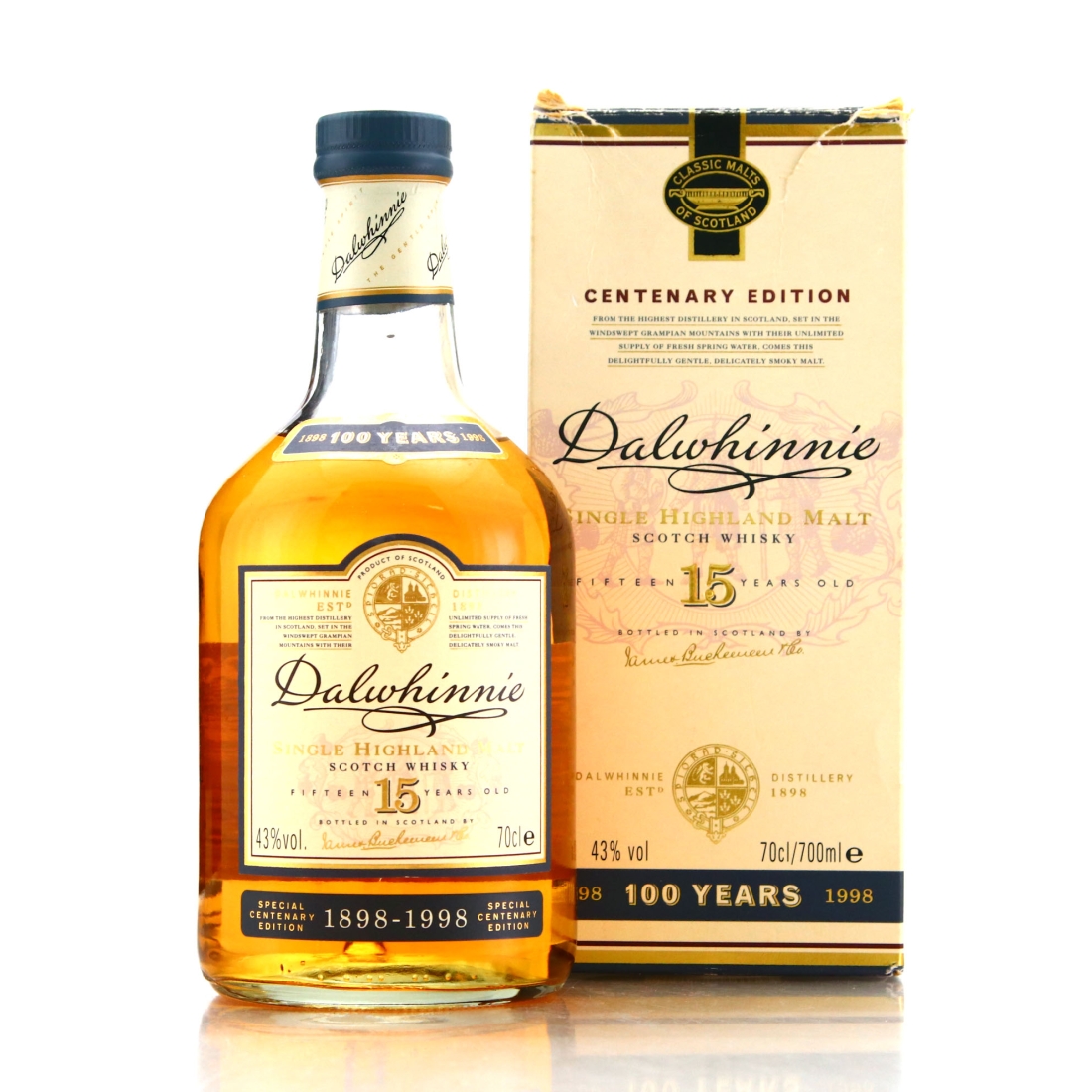 Dalwhinnie 15 Year Old Centenary Edition