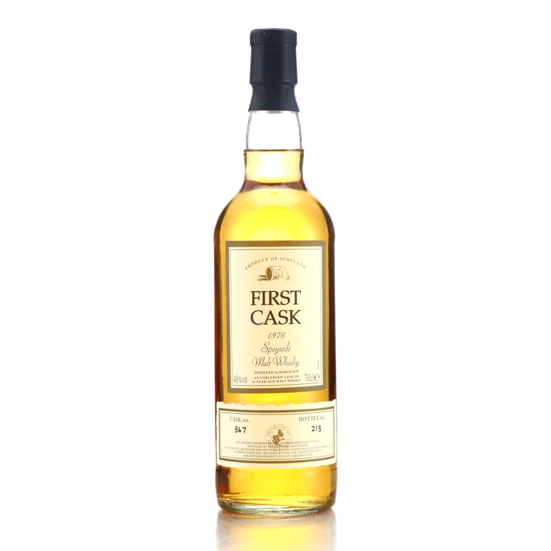Glen Spey 1976 First Cask 30 Year Old