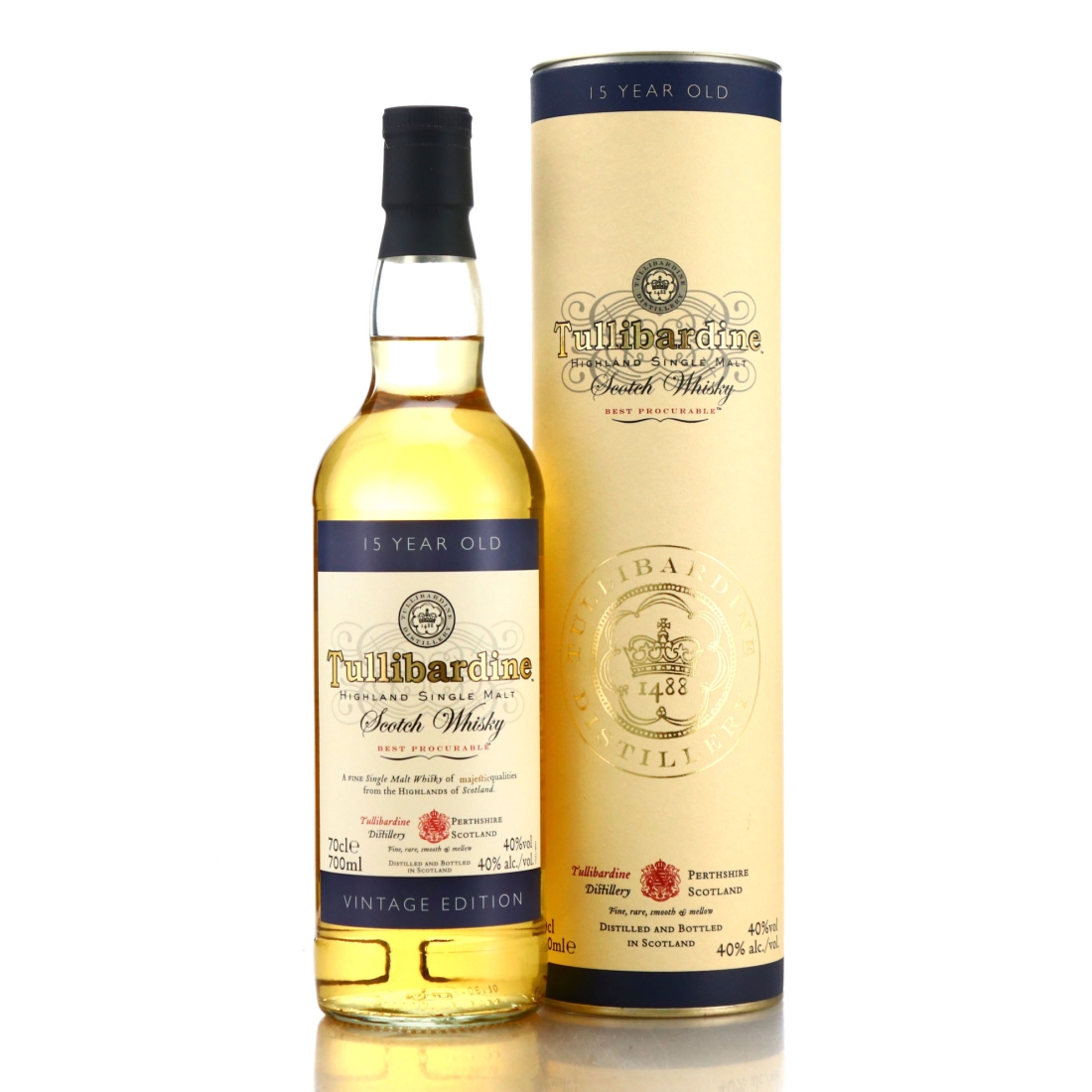 Tullibardine 15 Year Old Vintage Edition
