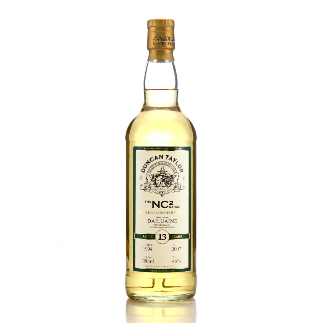 Dailuaine 1994 Duncan Taylor 13 Year Old NC²