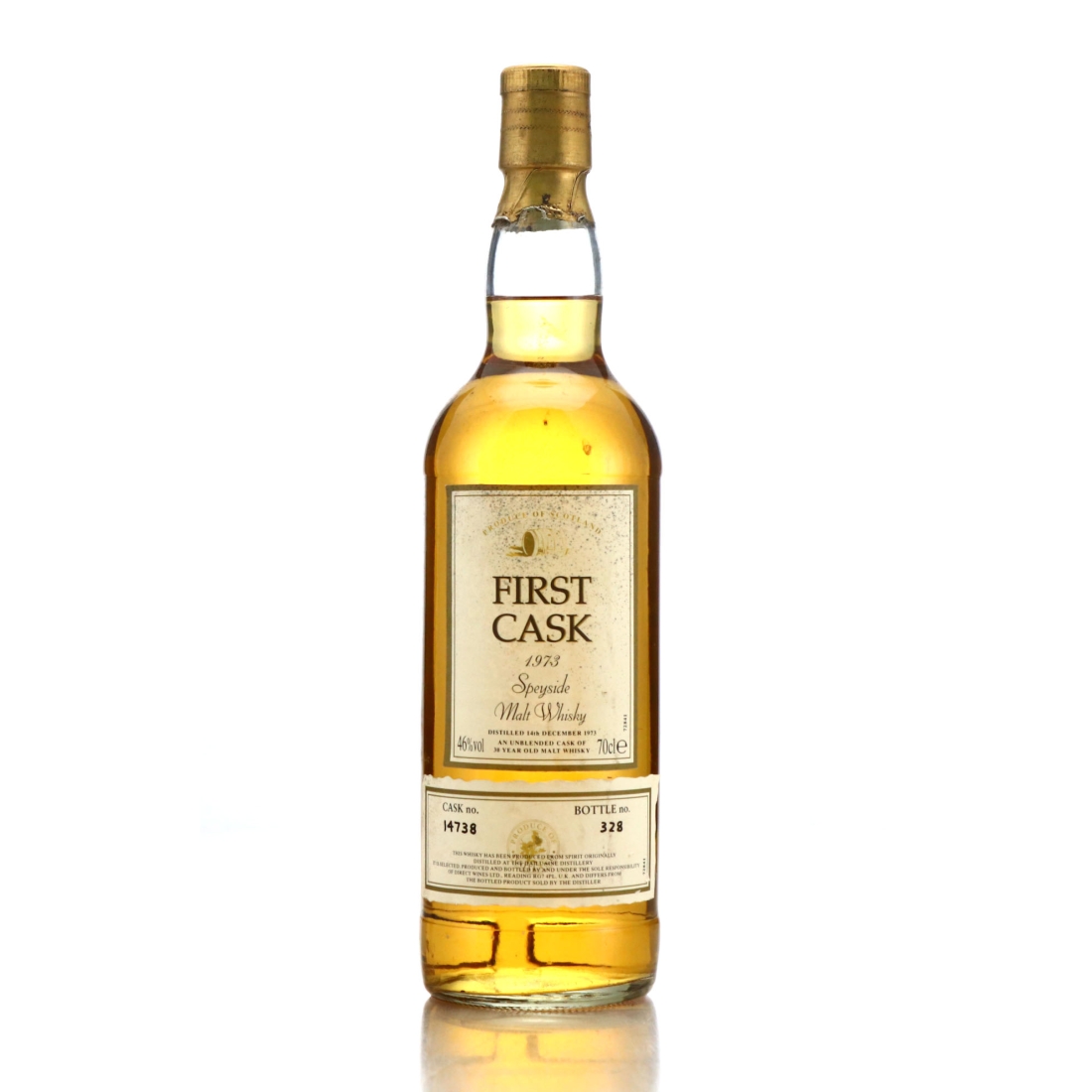 Dailuaine 1973 First Cask 30 Year Old
