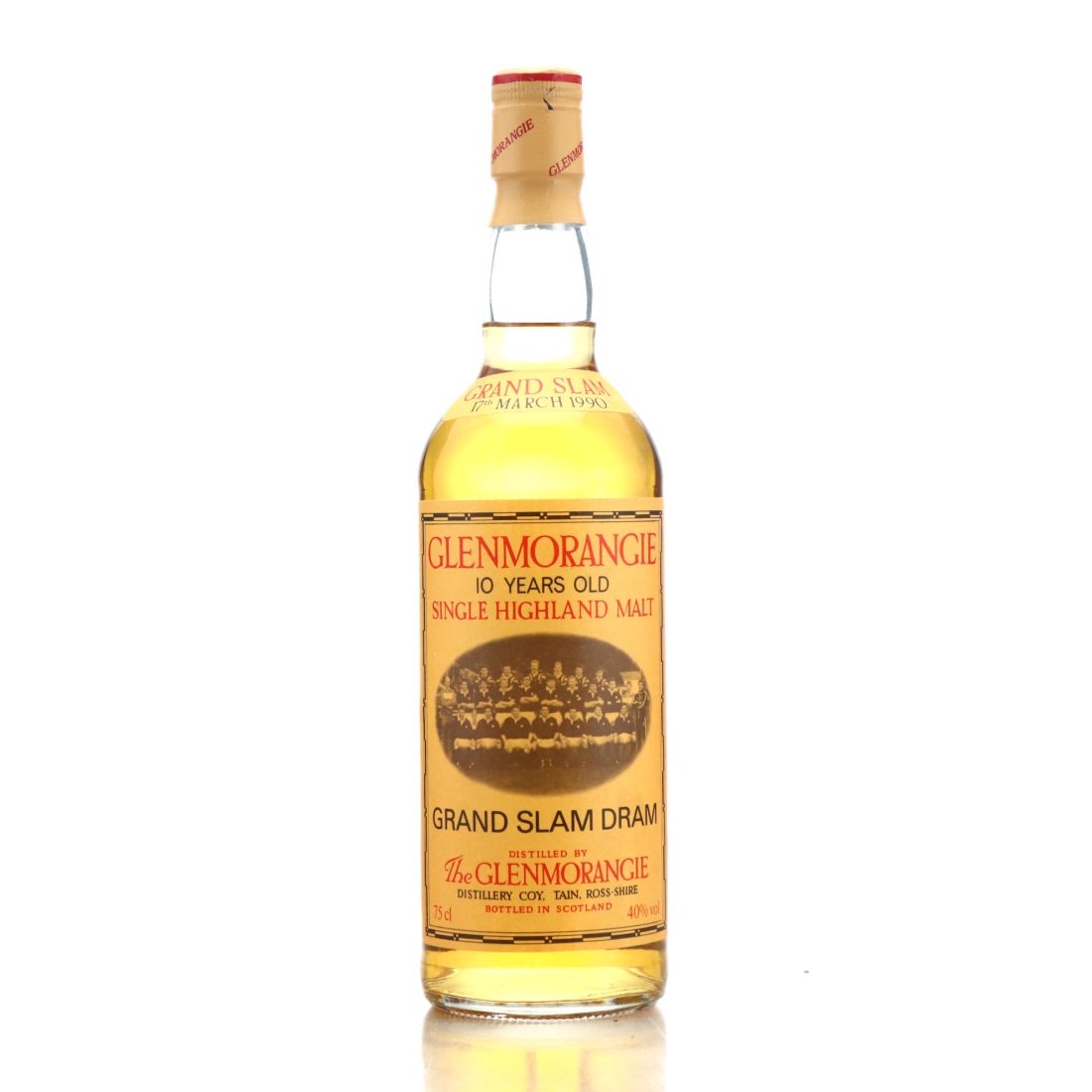 Glenmorangie 10 Year Old Grand Slam Dram 1990​​​​​​​