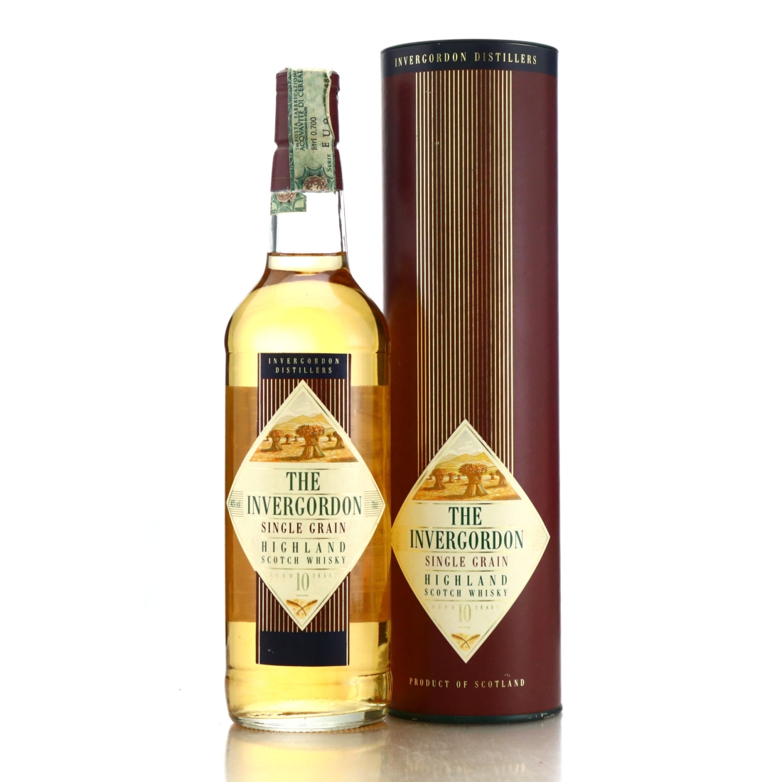 Invergordon 10 Year Old Single Grain early 1990s