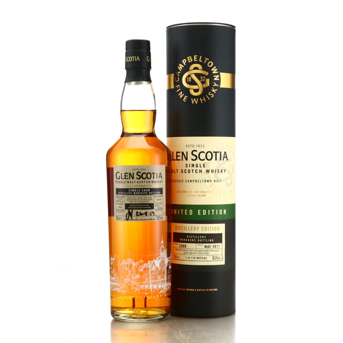 Glen Scotia 2000 Single Cask #265 / Distillery Manager's Bottling No.1