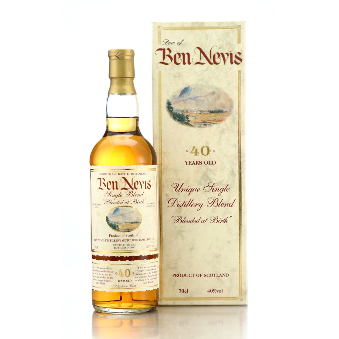 Ben Nevis 1962 Single Blend 40 Year Old