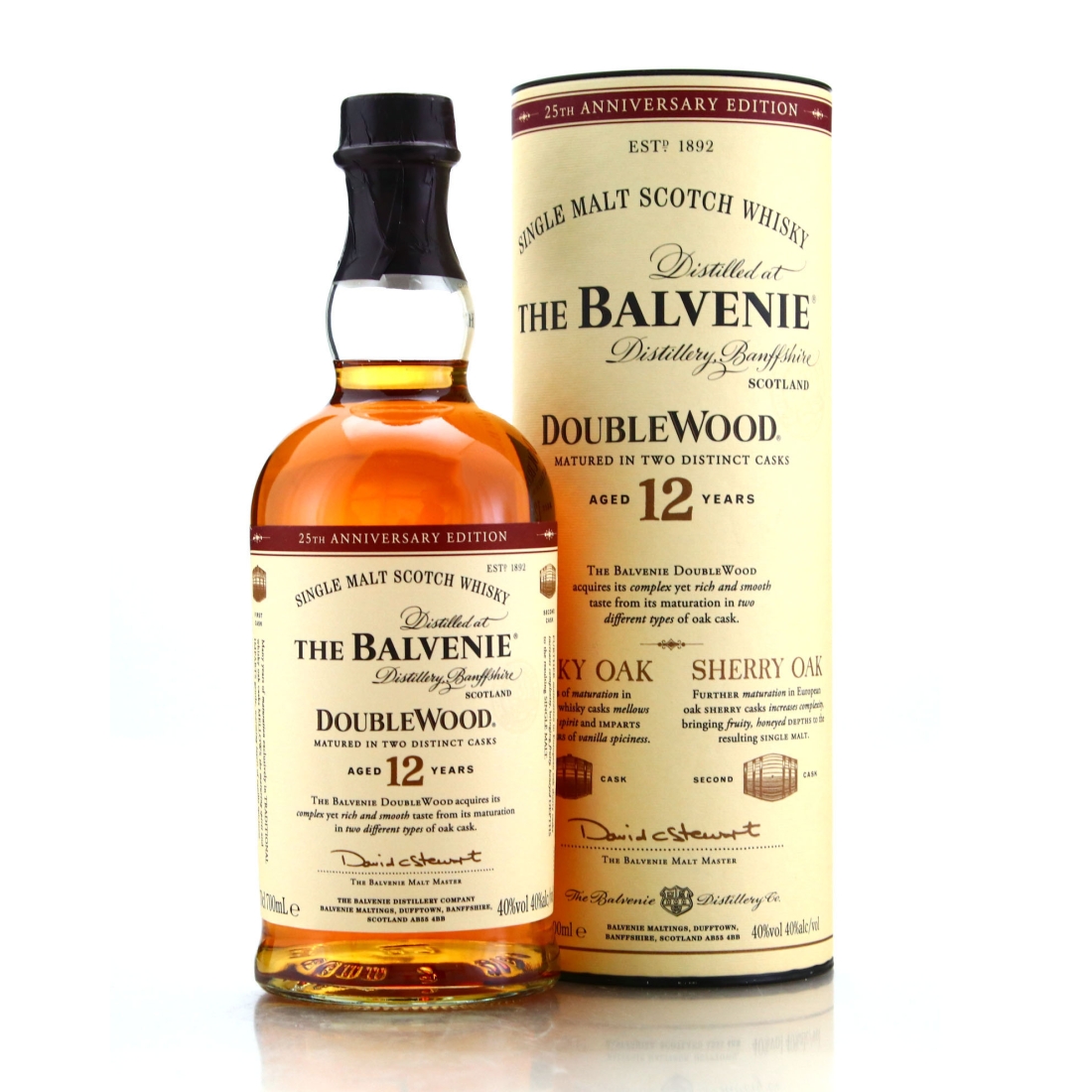 Balvenie 12 Year Old DoubleWood / 25th Anniversary