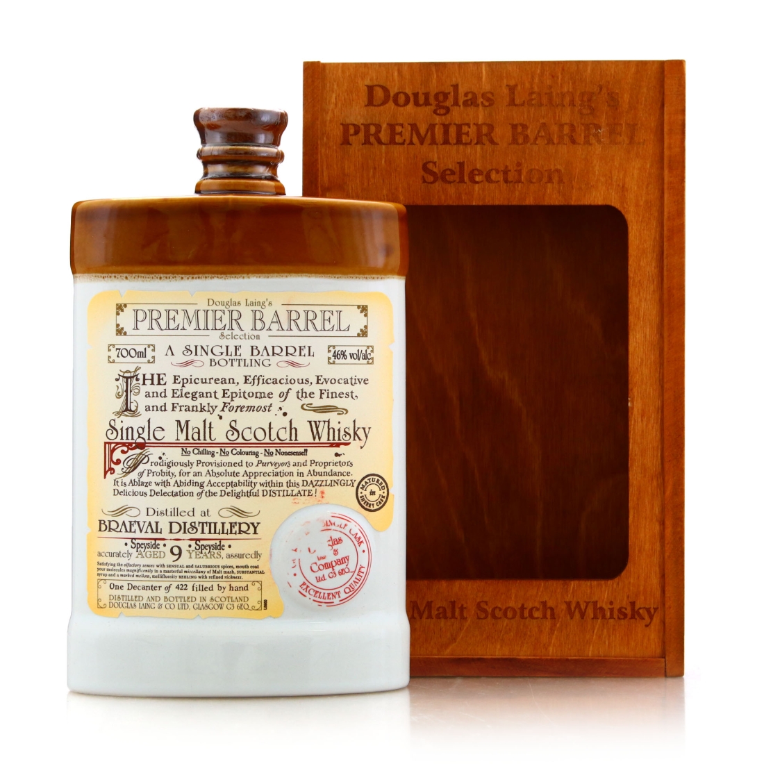 Braeval 9 Year Old Douglas Laing Premier Barrel