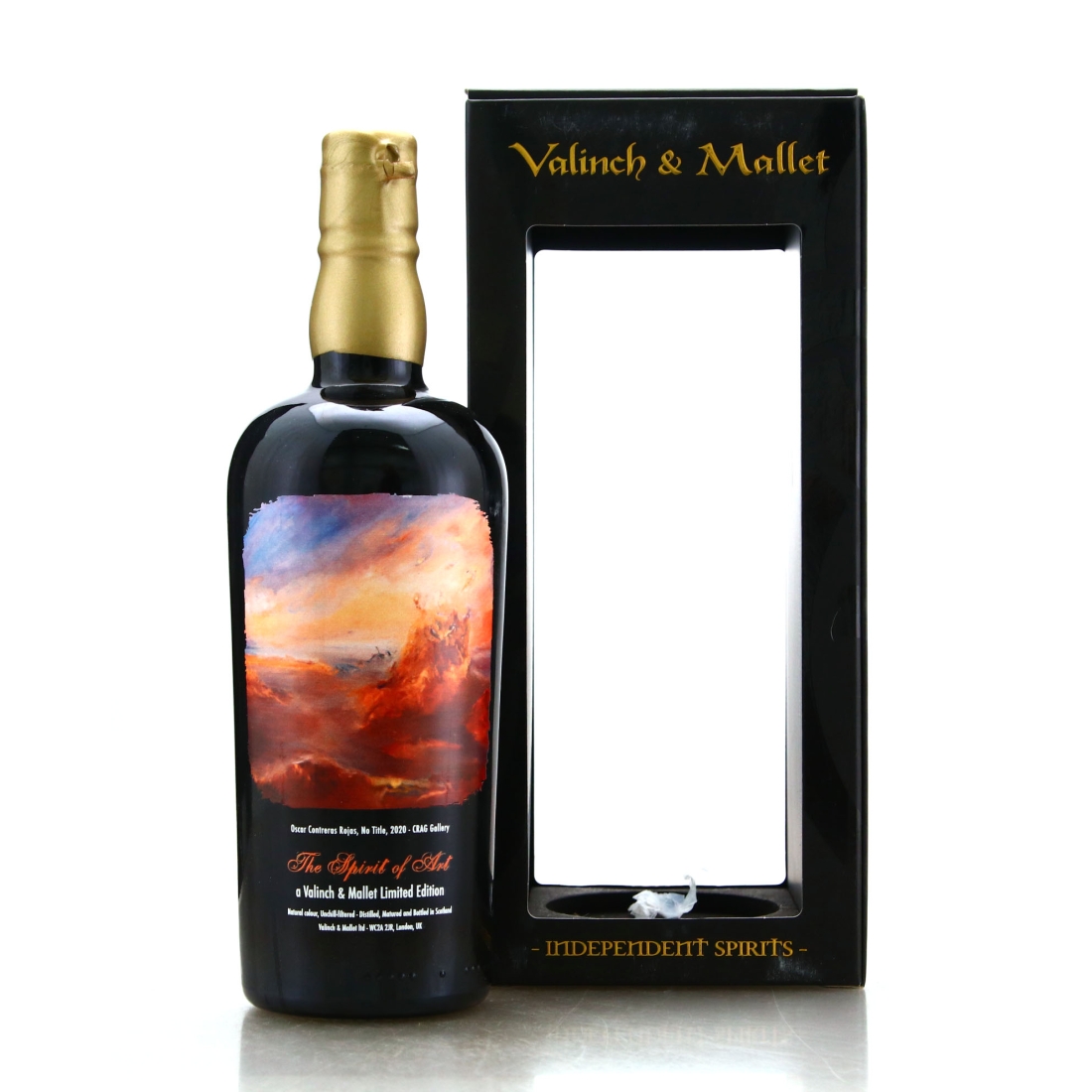 Bruichladdich 2001 Valinch and Mallet 19 Year Old The Spirit of Art