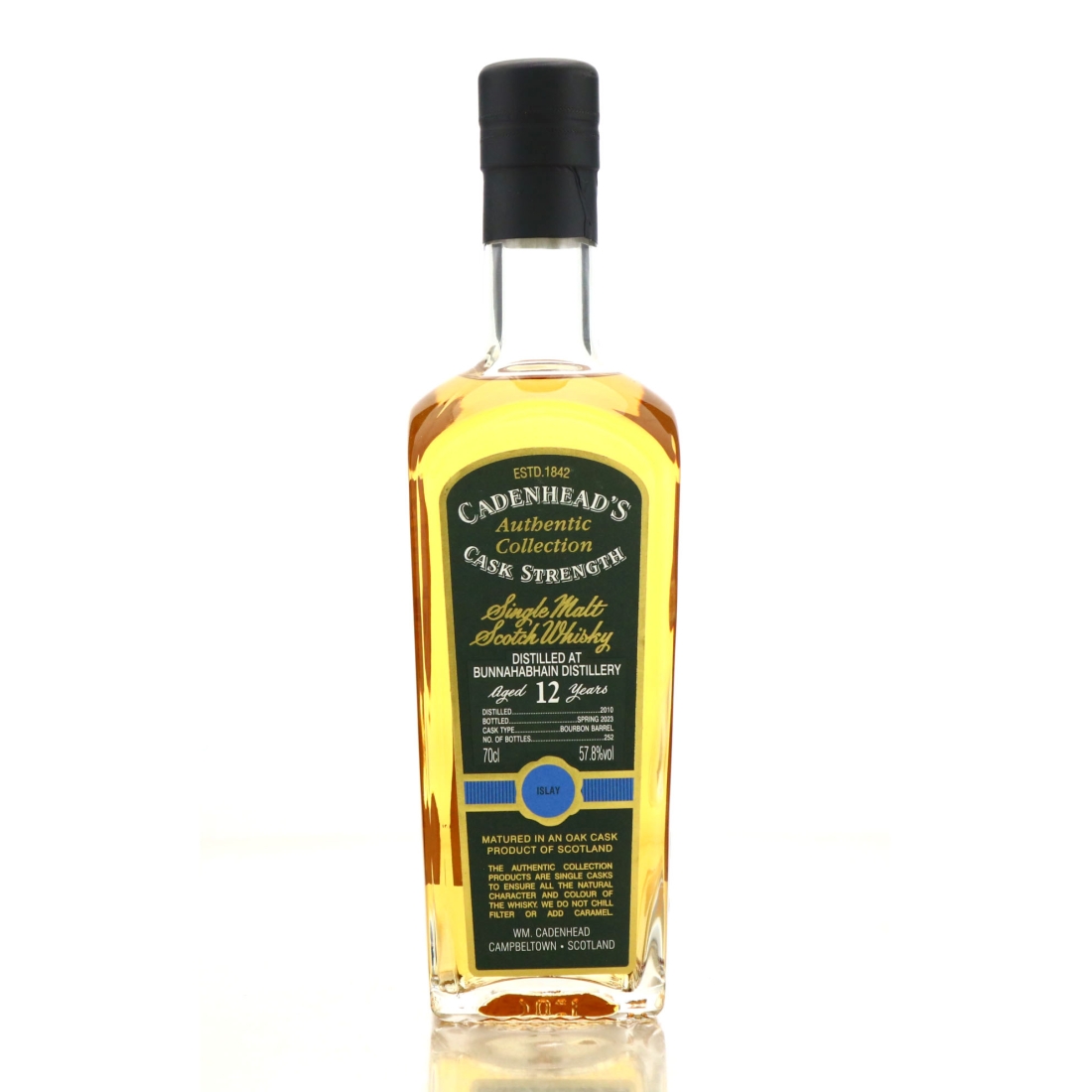 Bunnahabhain 2010 Cadenhead's 12 Year Old