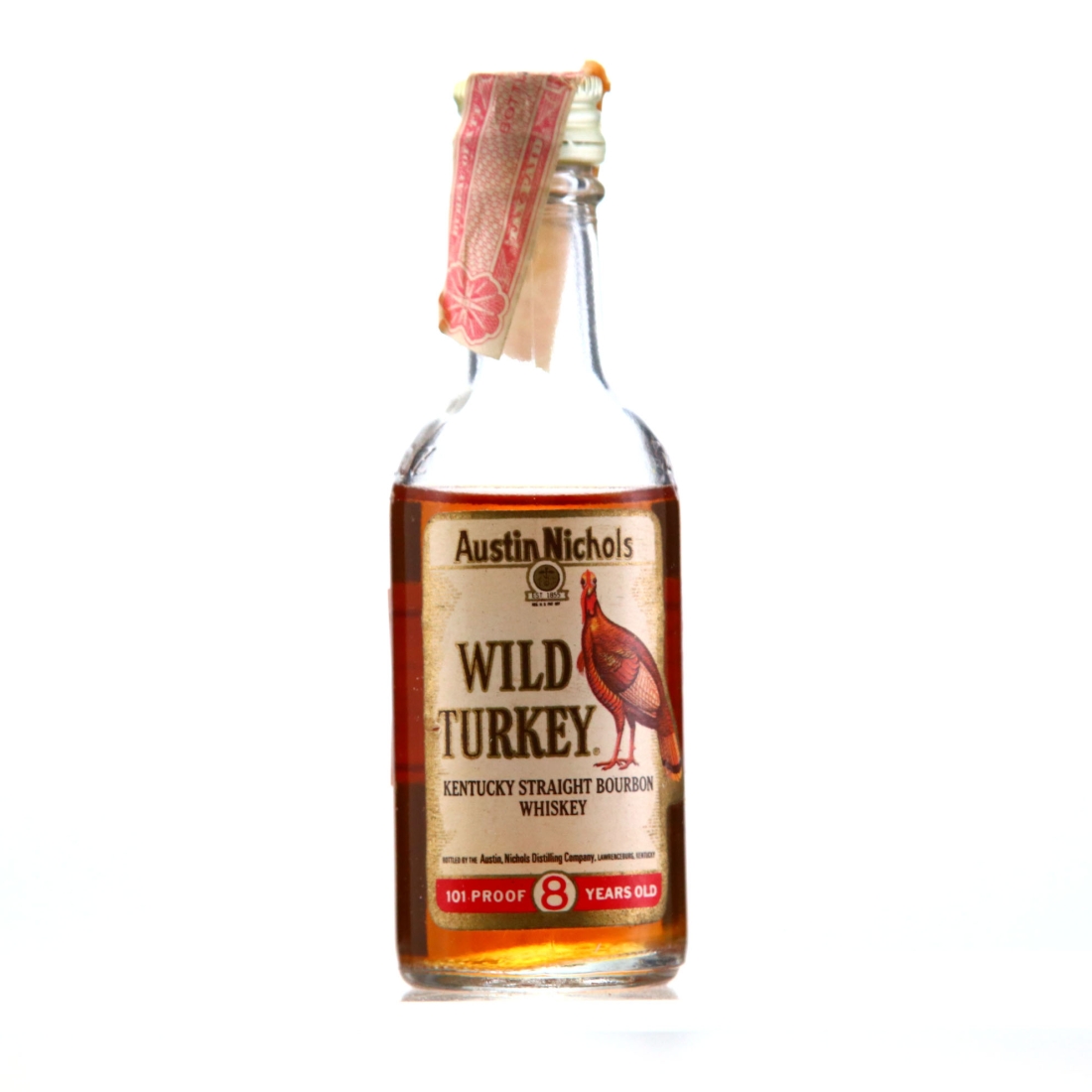 Wild Turkey 8 Year Old 101 Proof Miniature 1976
