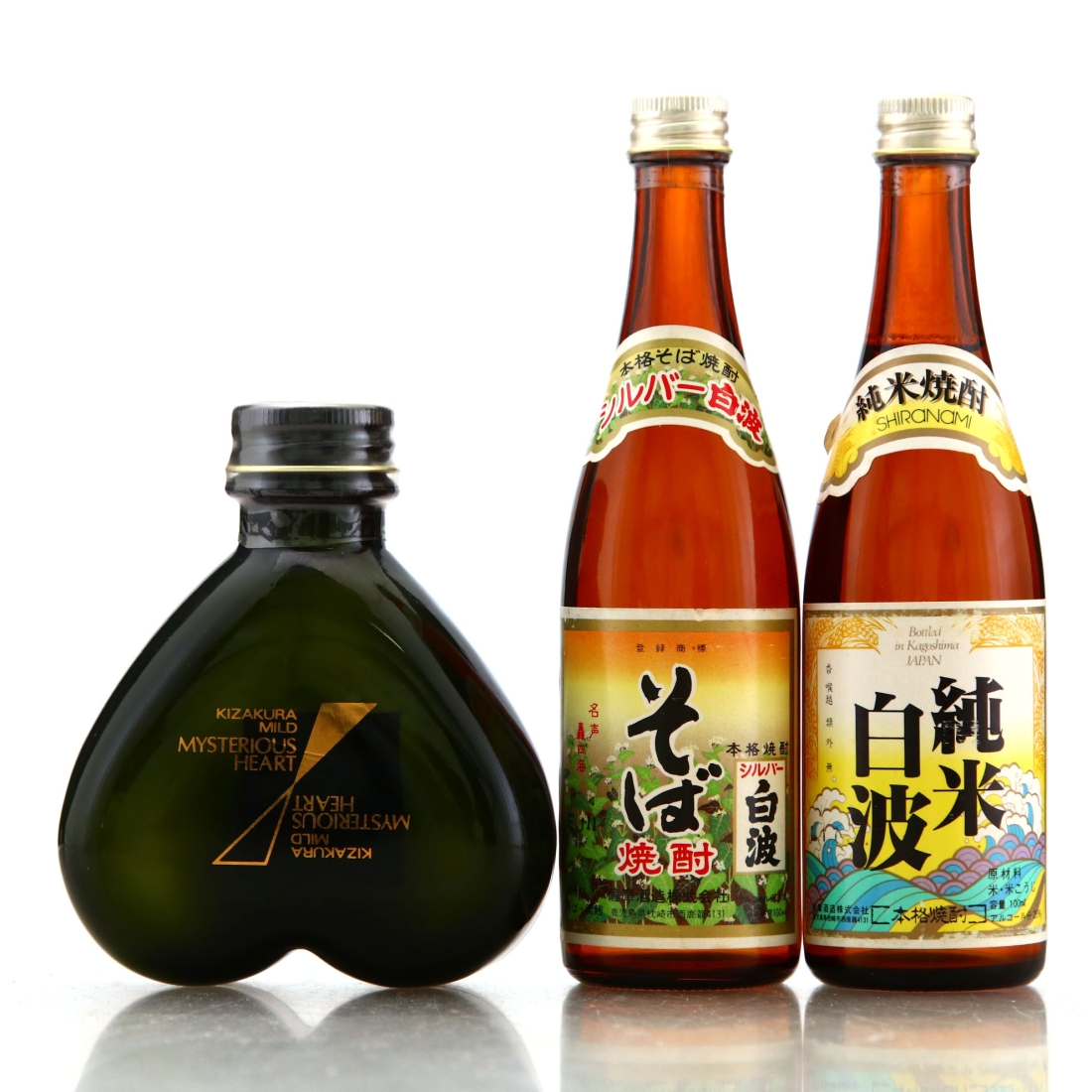 Kizakura Mild Mysterious Heart Sake / Shochu 3 x miniature