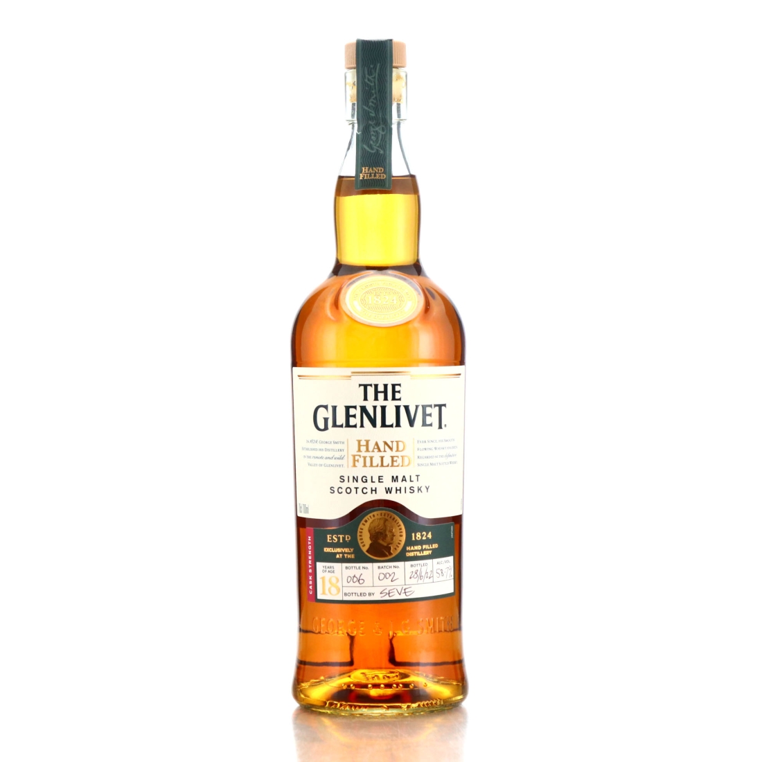 Glenlivet 18 Year Old Hand Filled Batch #2