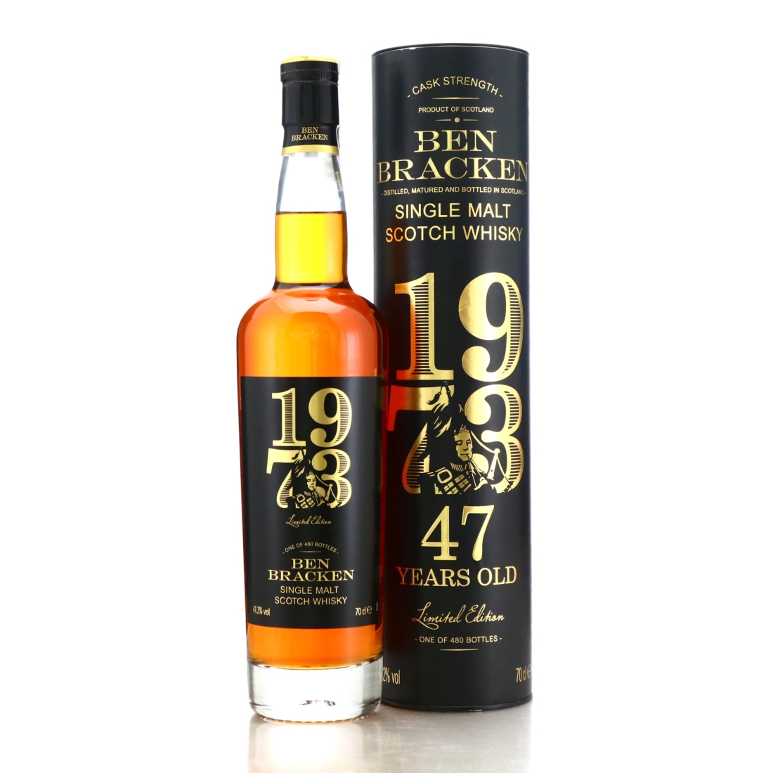 Ben Bracken 1973 47 Year Old Cask Strength Speyside Single Malt