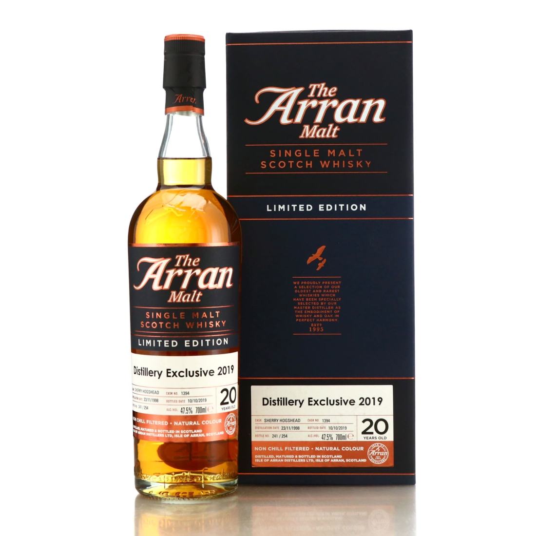 Arran 1998 Single Sherry Cask 20 Year Old #1394 / Distillery Shop
