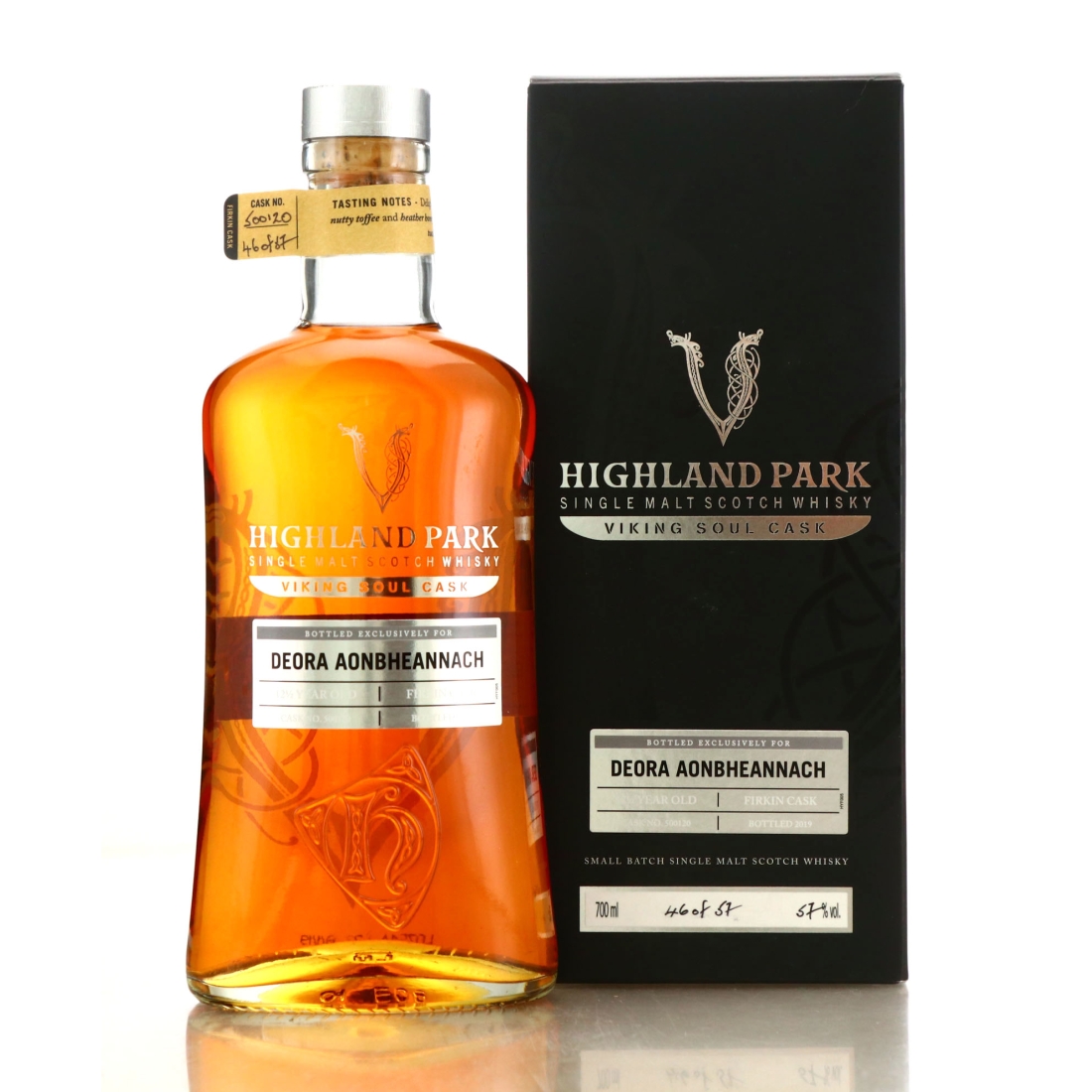 Highland Park 12 Year Old Viking Soul Cask #500120 / Deora Aonbheannach