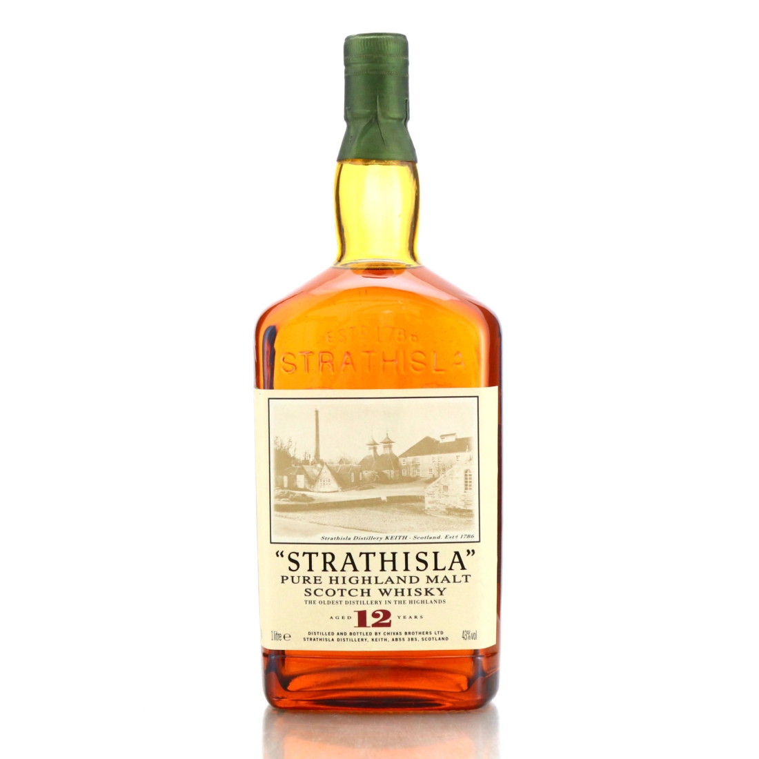 Strathisla 12 Year Old 1 Litre 1990s-00s 