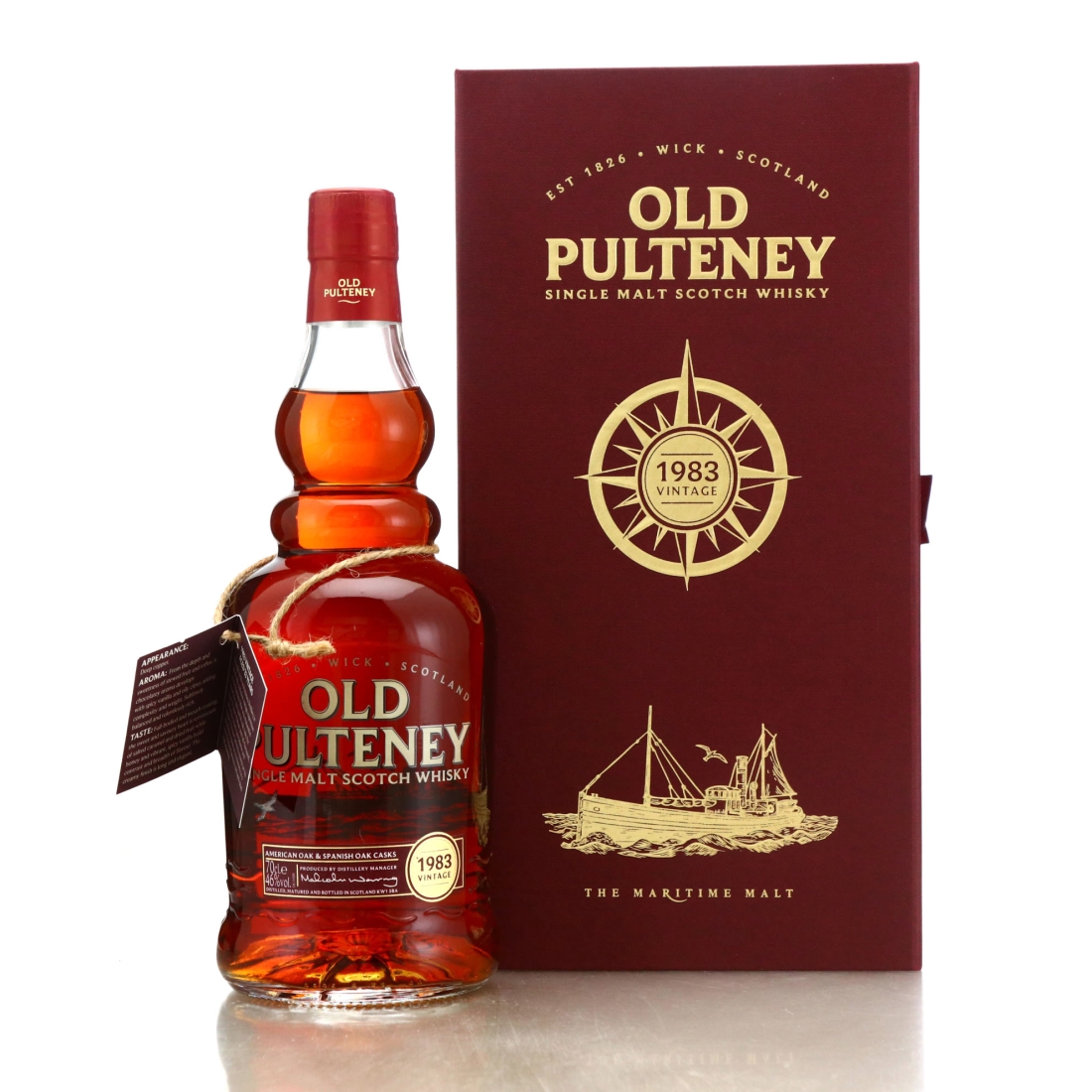 Old Pulteney 1983 Vintage 33 Year Old