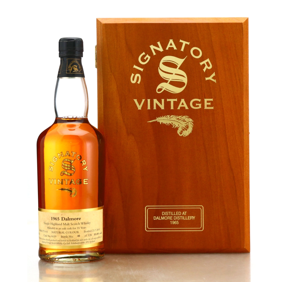 Dalmore 1965 Signatory Vintage 35 Year Old Gift Pack