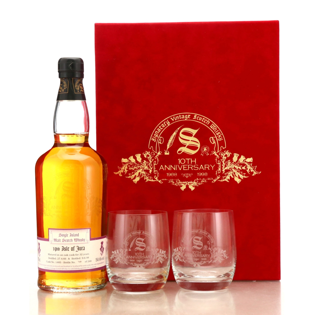 Jura 1966 Signatory Vintage 32 Year Old / 10th Anniversary