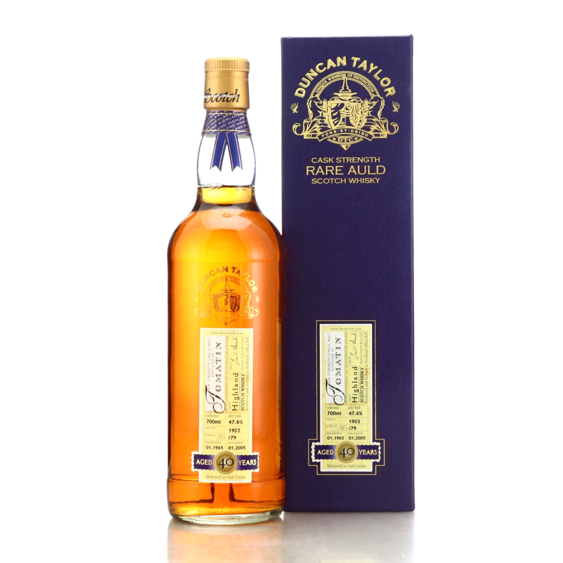 Tomatin 1965 Duncan Taylor 40 Year Old