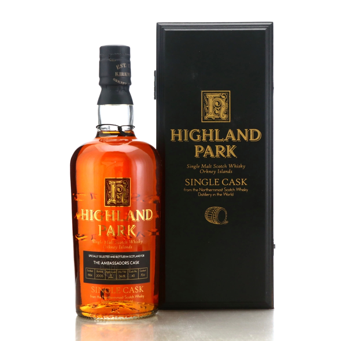 Highland Park 1984 Single Cask 21 Year Old #43 / Ambassador Cask No.1