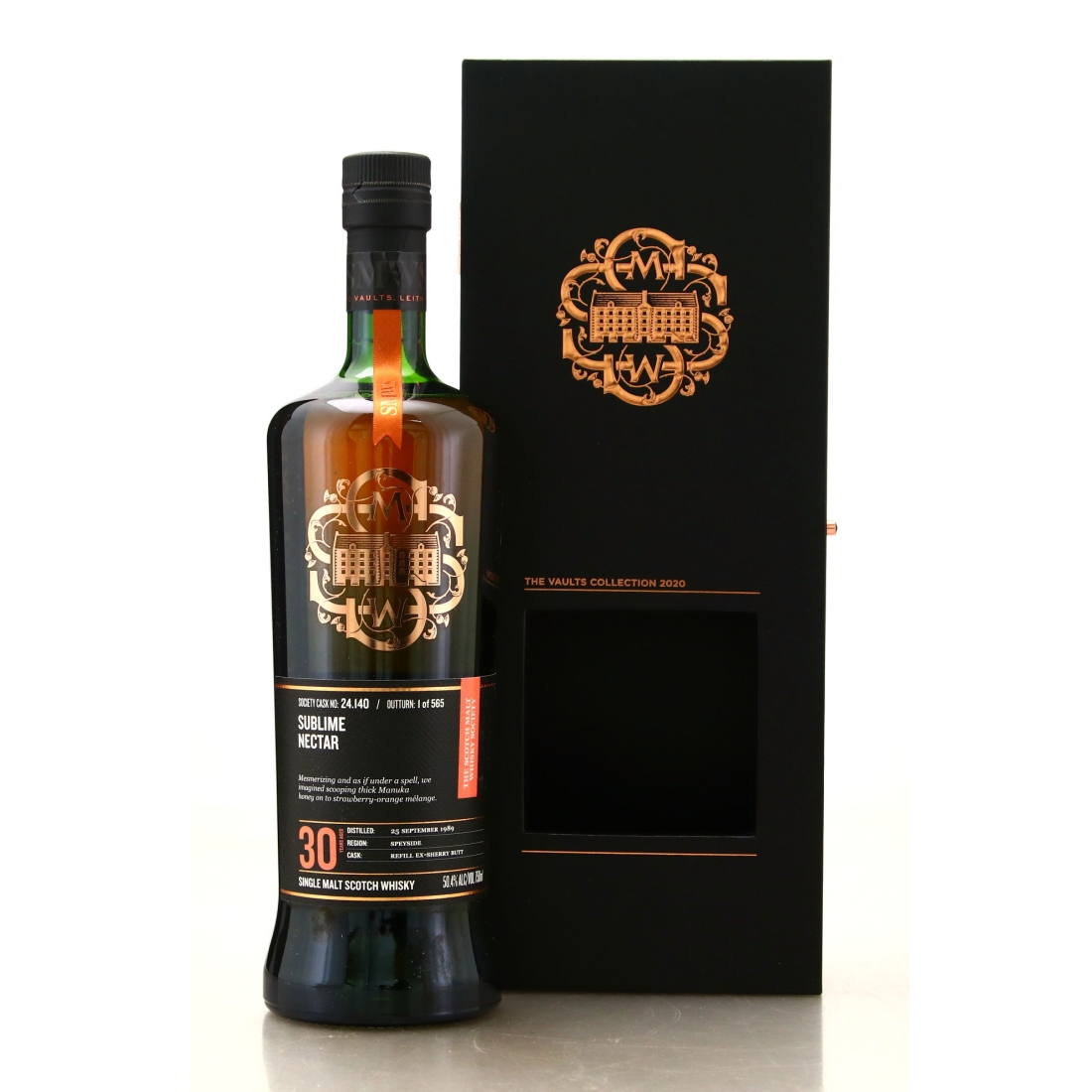 Macallan 1989 SMWS 30 Year Old 24.140 75cl / The Vaults Collection - US Import