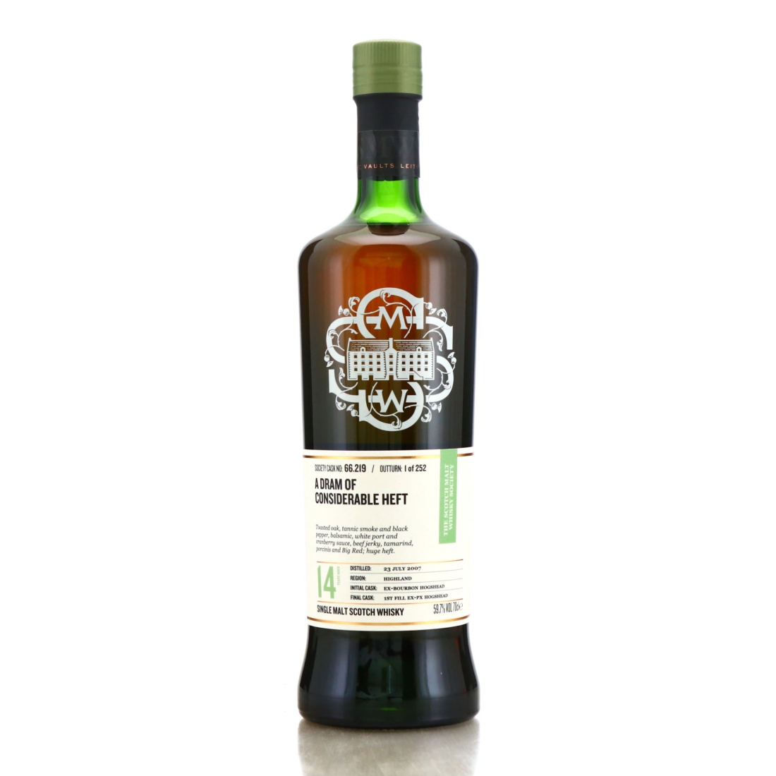 Ardmore 2007 SMWS 14 Year Old 66.219