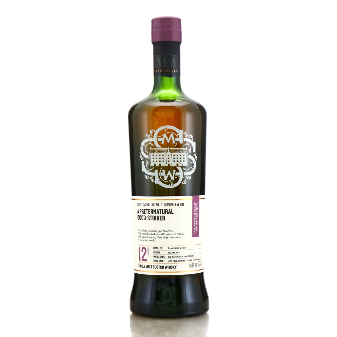 Inchmurrin 2007 SMWS 12 Year Old 112.74