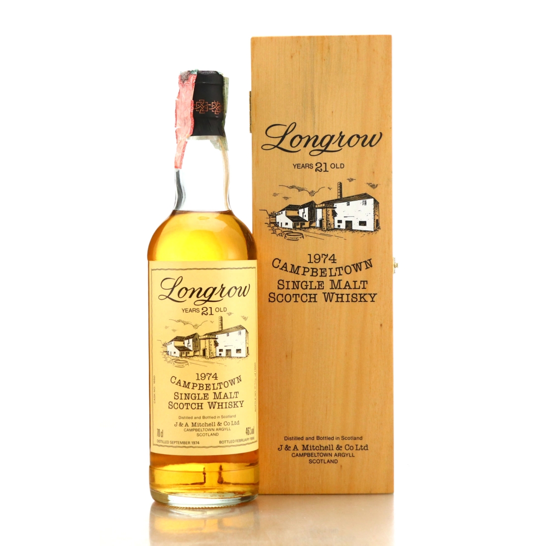 Longrow 1974 Single Cask 21 Year Old #1550
