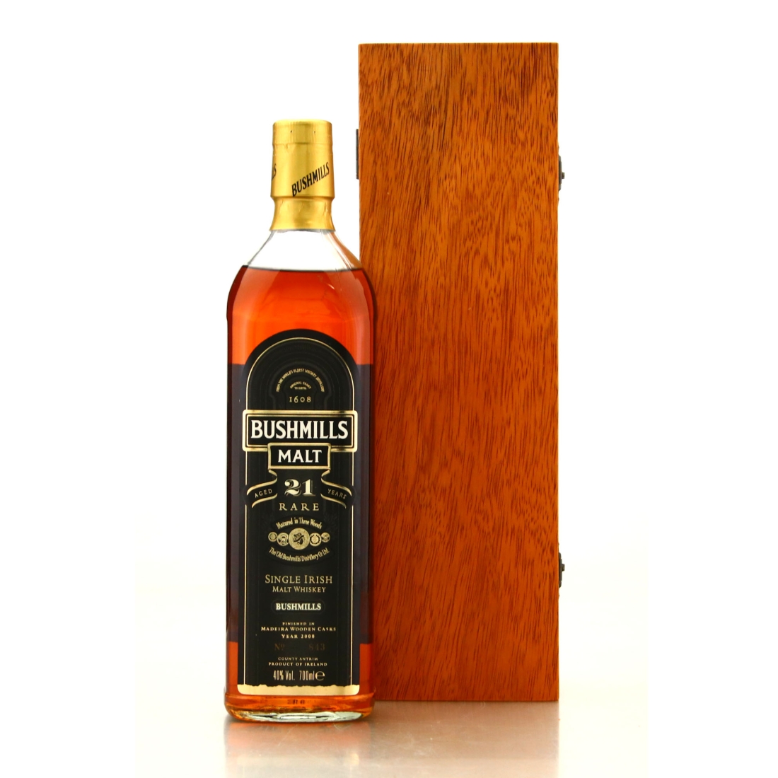 Bushmills 21 Year Old Madeira Finish 2000