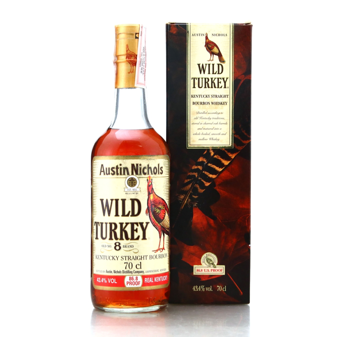 Wild Turkey Old No.8 Brand 70cl 1995