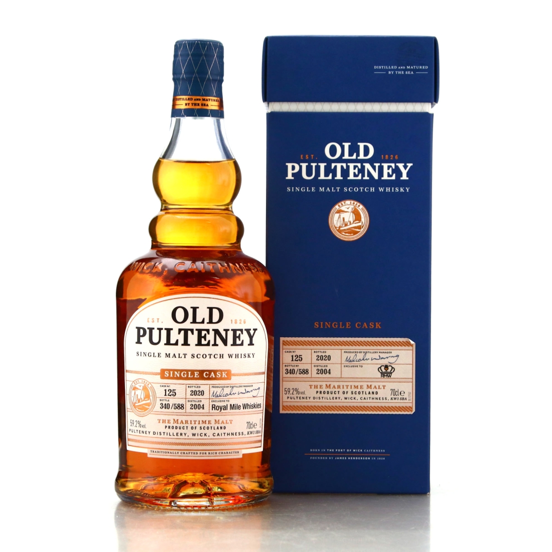 Old Pulteney 2004 Single Cask #125 / RMW