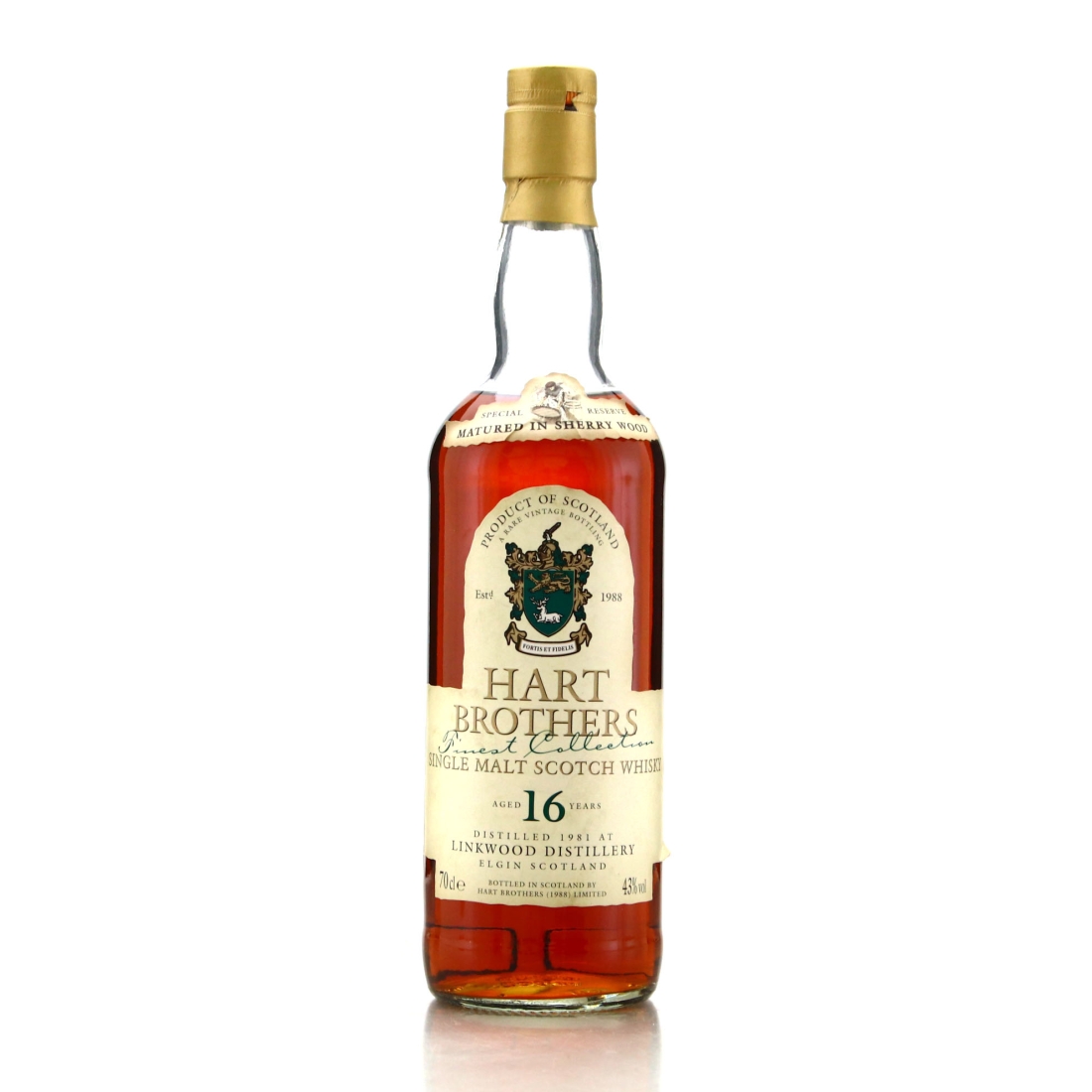 Linkwood 1981 Hart Brothers 16 Year Old Sherry Wood