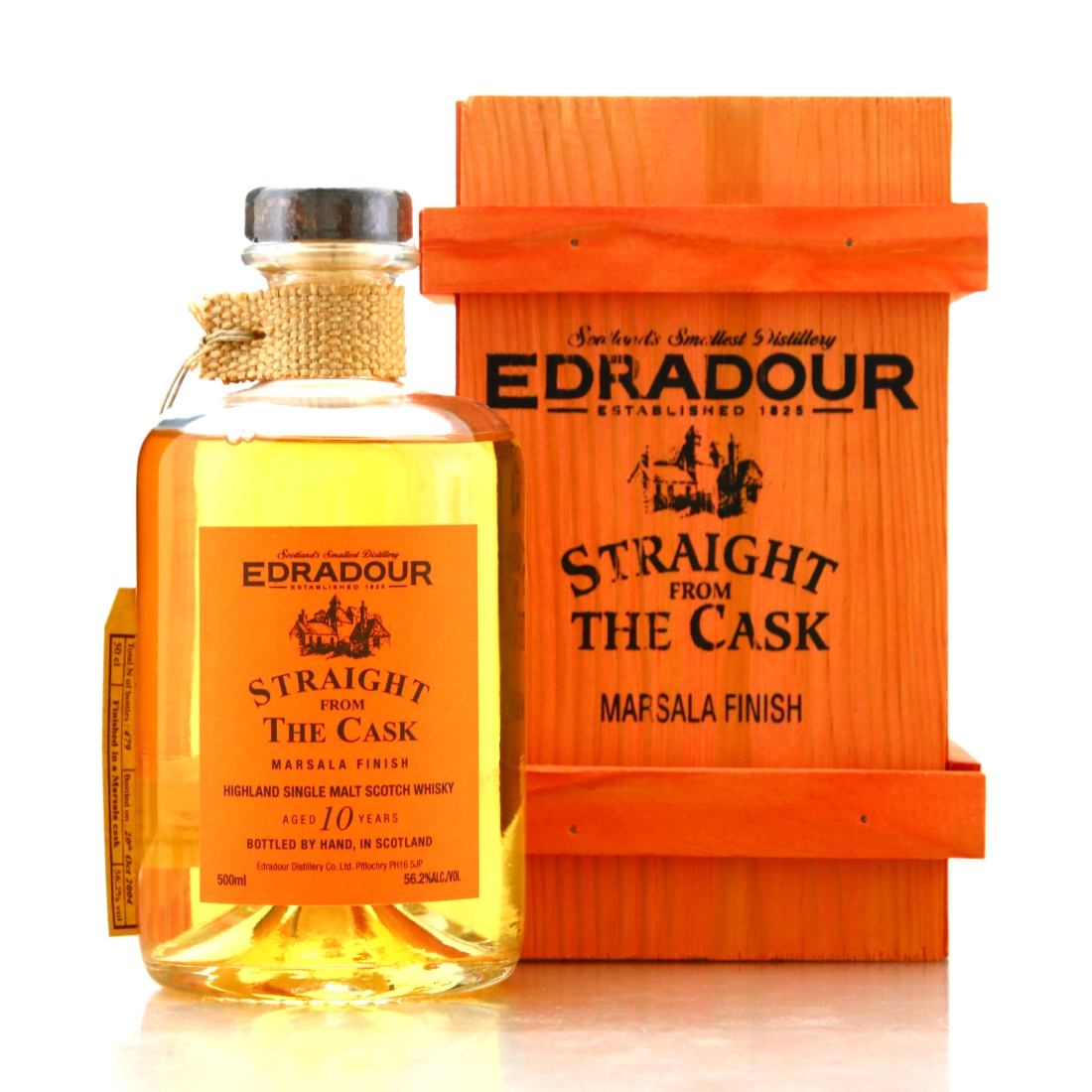 Edradour 1994 Straight From the Cask 10 Year Old Marsala Finish 50cl