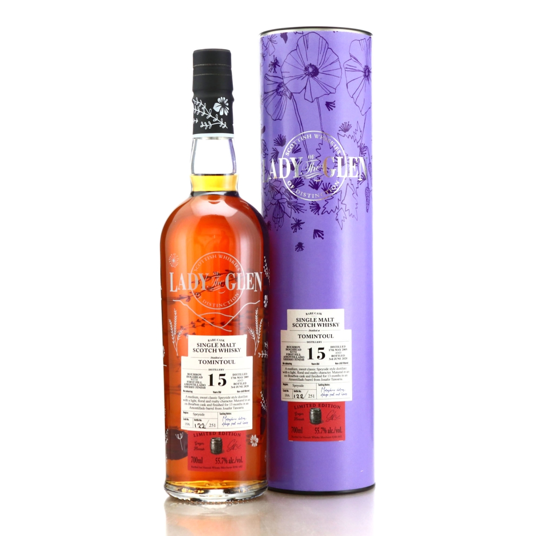 Tomintoul 2005 Lady of the Glen 15 Year Old