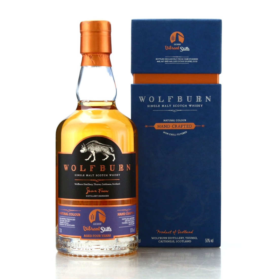Wolfburn 4 Year Old Vibrant Stills 2017 Edition / Alba Import 10th Anniversary