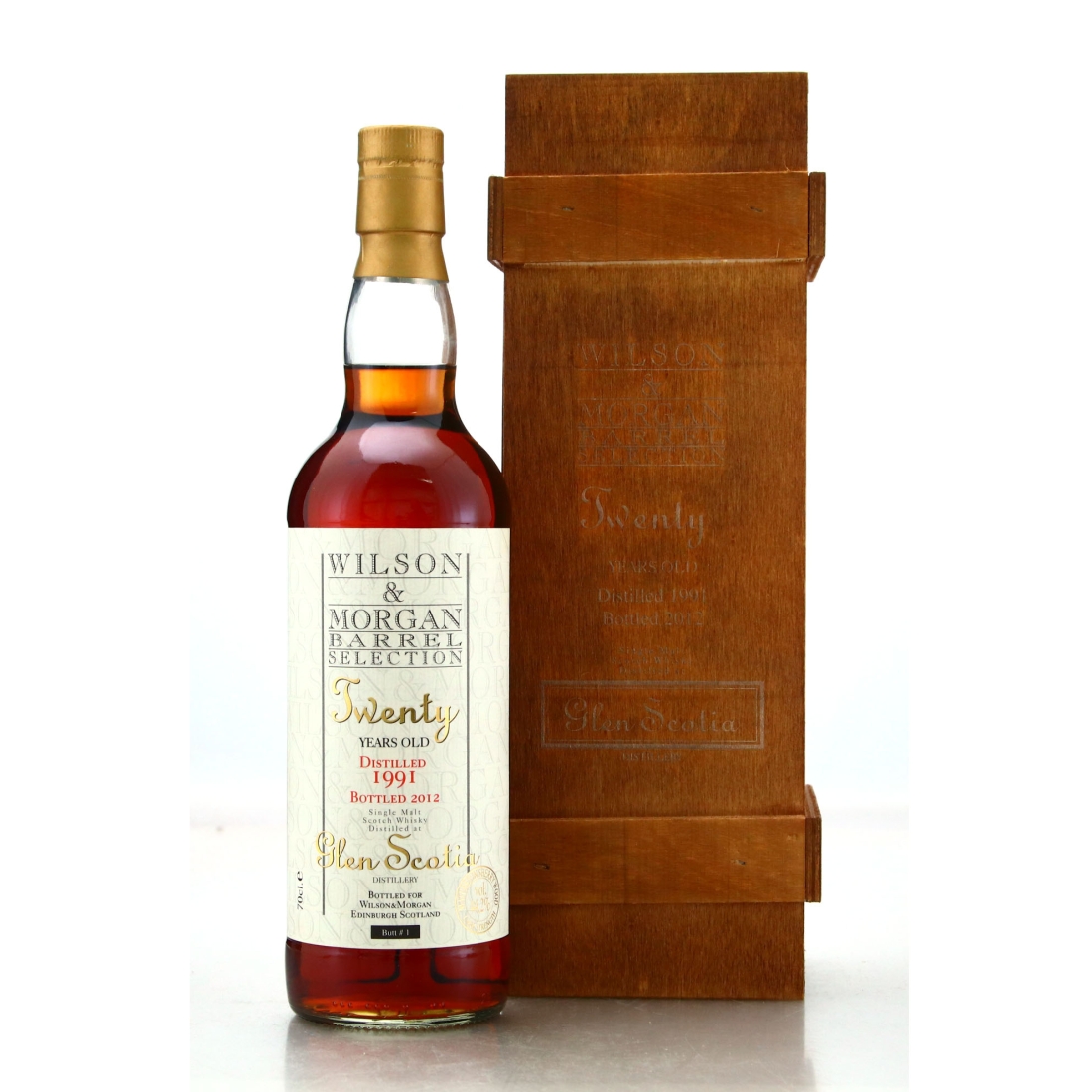 Glen Scotia 1991 Wilson and Morgan 20 Year Old Sherry Wood