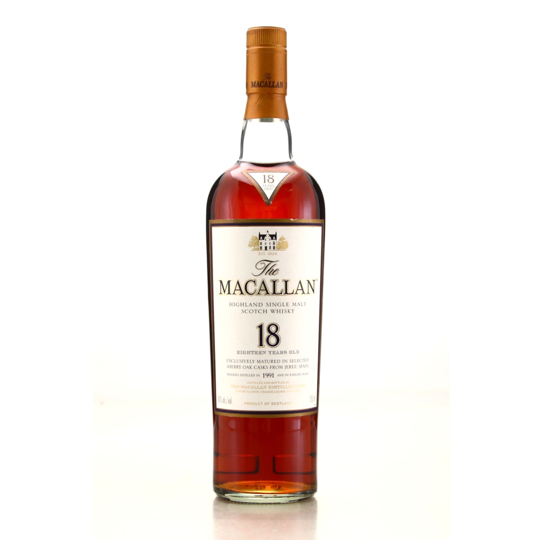 Macallan 1991 18 Year Old 75cl / US Import