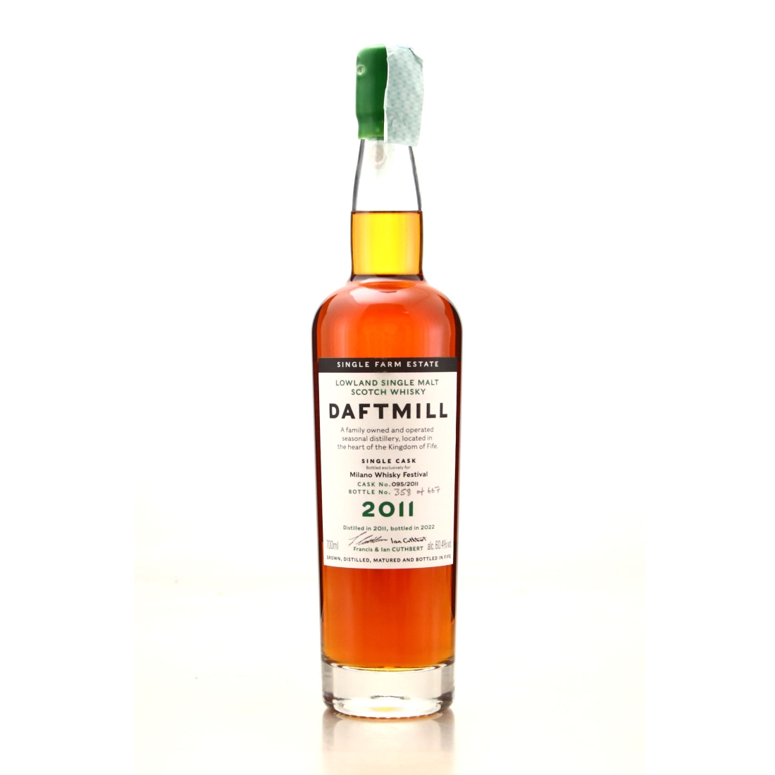 Daftmill 2011 Single Oloroso Cask #95 / Milano Whisky Festival