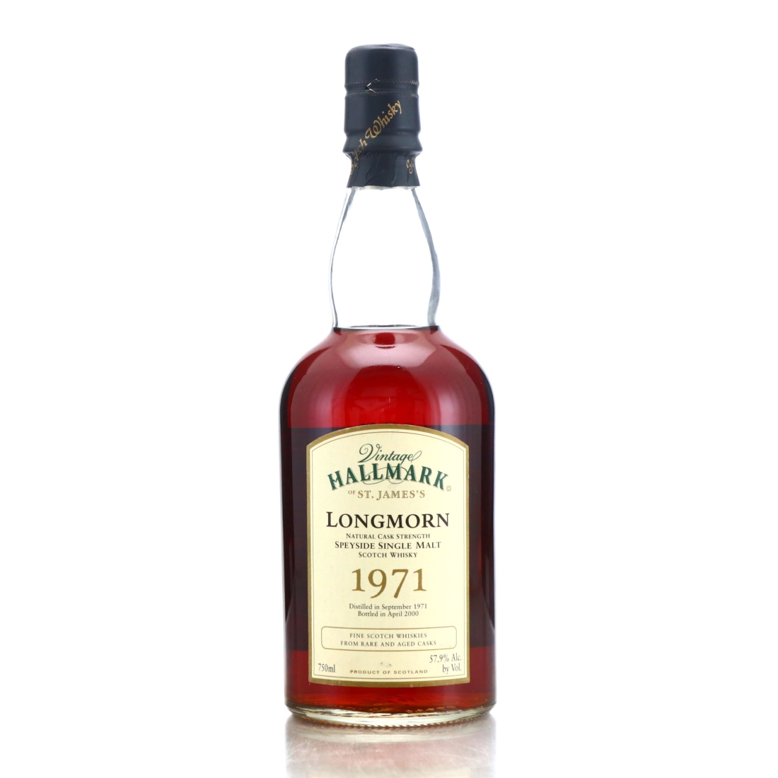 Longmorn 1971 Hallmark of St James 75cl / US Import