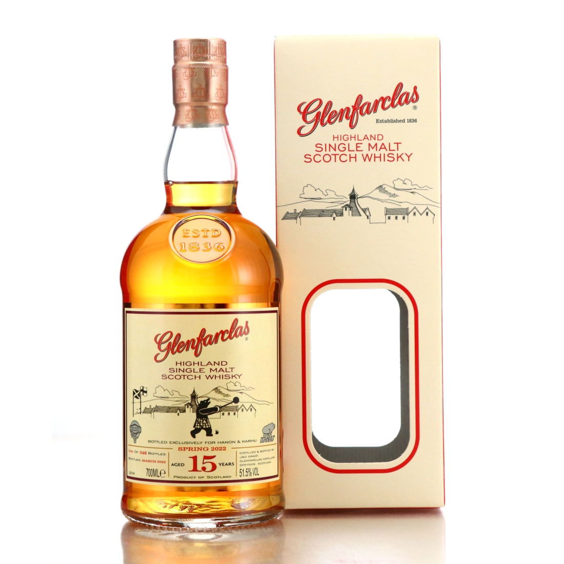 Glenfarclas 15 Year Old Cask Strength / Hanon & Karhu