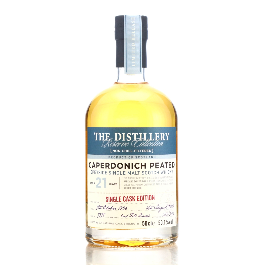 Caperdonich 1996 Reserve Collection 21 Year Old Peated 50cl / Single Cask Edition