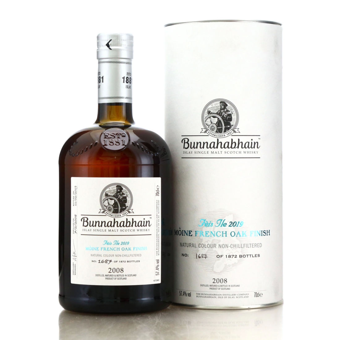 Bunnahabhain Moine 2008 French Oak Finish / Feis Ile 2019