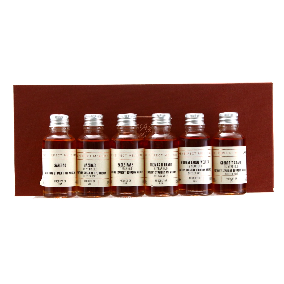 Buffalo Trace Antique Collection 2017 Perfect Measure Tasting Set Samples x 6