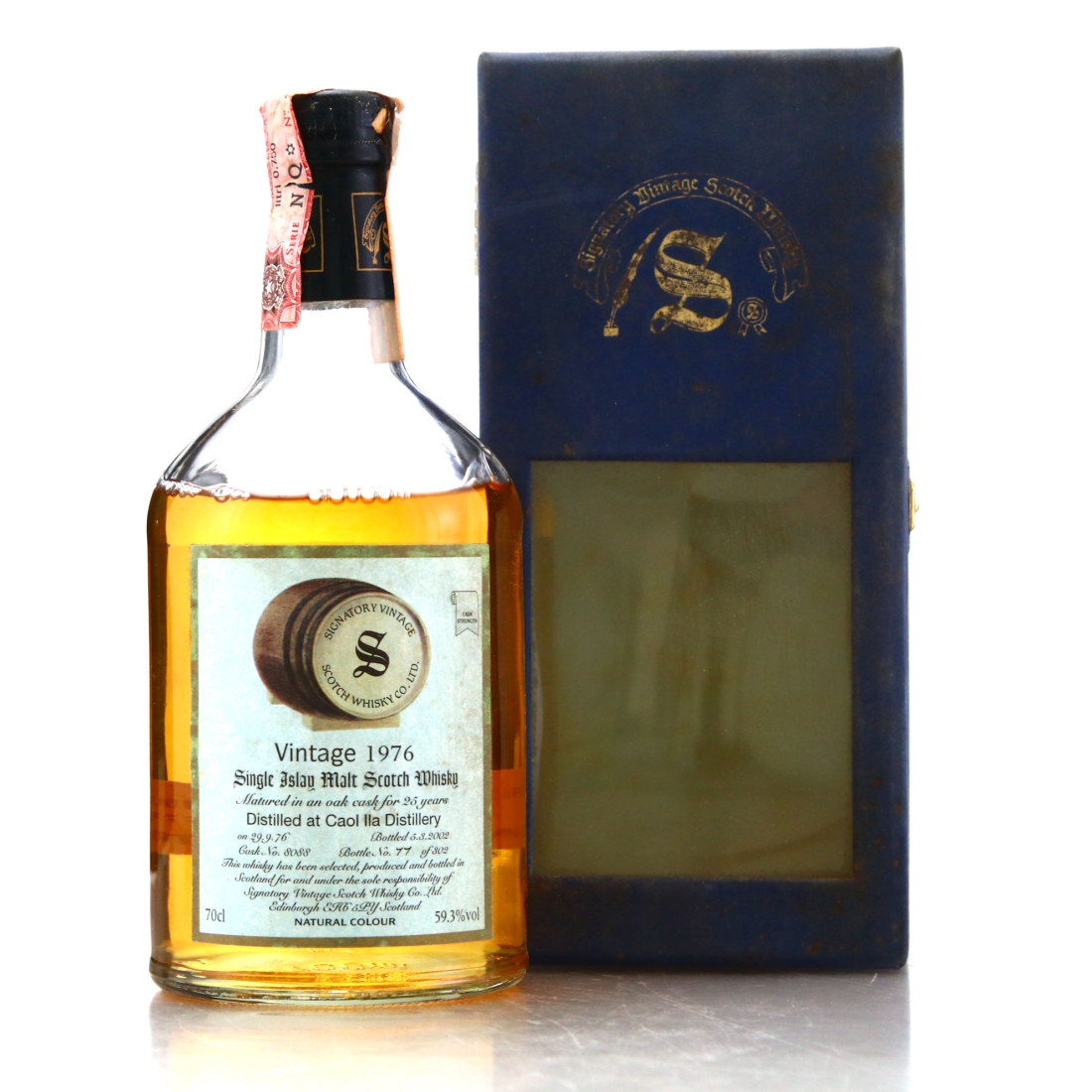 Caol Ila 1976 Signatory Vintage 25 Year Old