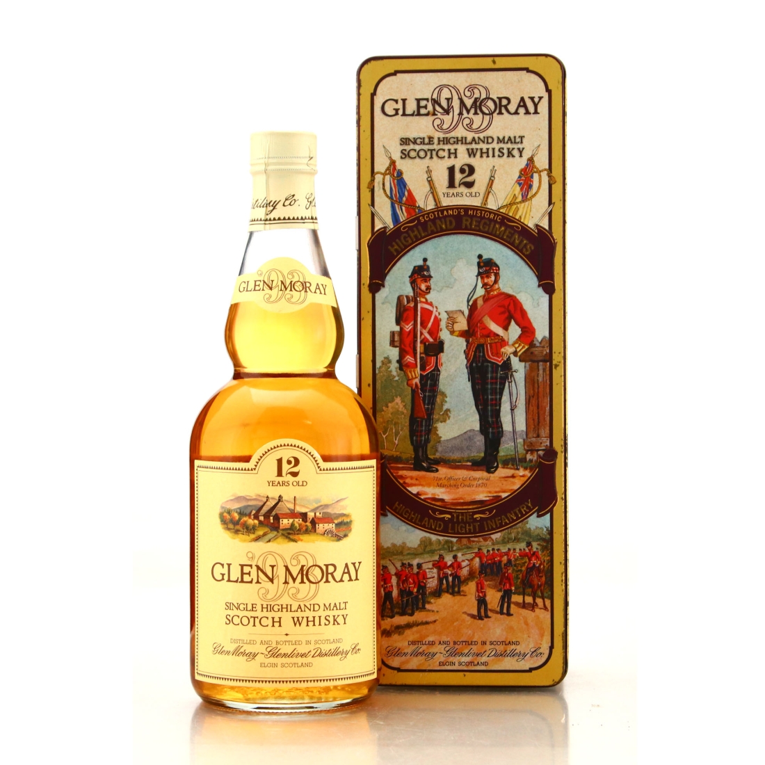Glen Moray 12 Year Old 1980s / Highland Light Infantry