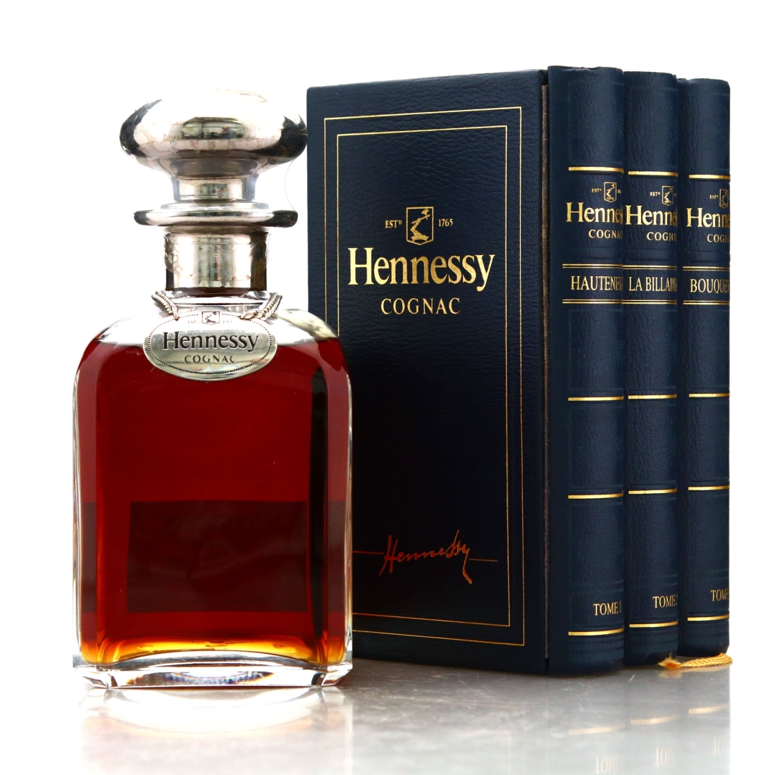 Hennessy Cognac Library Tome Blue Book